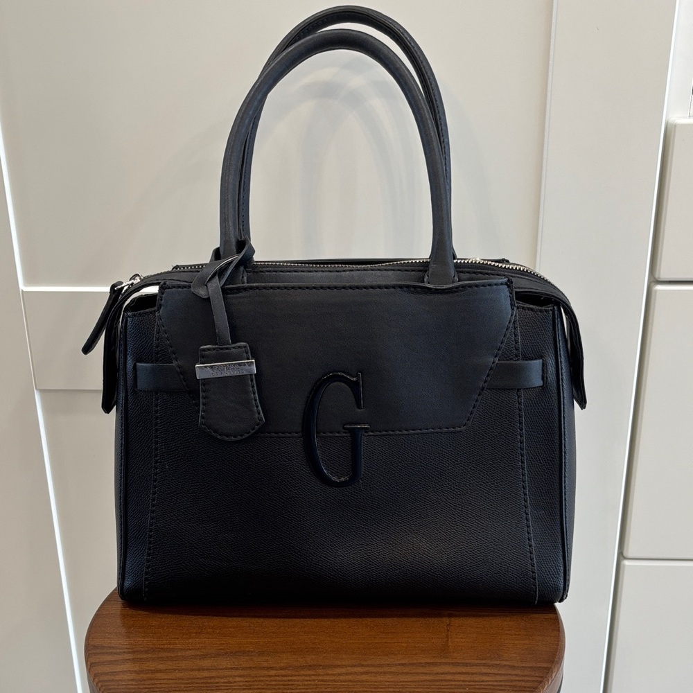 Black Guess Satchel Handbag